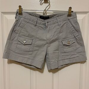 Banana Republic Light Gray Women's Cargo Shorts